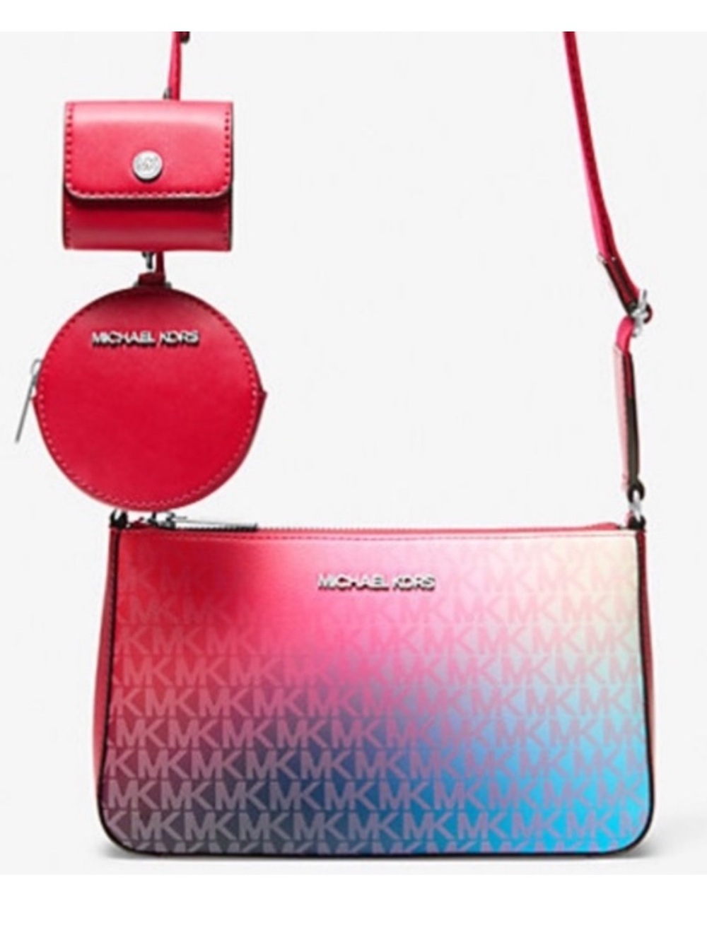 MICHAEL KORS Jet Set Small
Ombré Signature Logo Crossbody - Picture 2 of 5